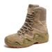 Men's Shoes Professional Waterproof Hiking Shoes Men's High Top Combat Boots Outdoor Hiking Shock Absorption Breathable Training Desert Tactical Boots_vogvips.com