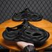 Shevalues Summer New Hollow Sandals For Outdoor Fashion Hole Clogs Slippers Men Non-slip Garden Shoes Soft Sole Beach_vogvips.com