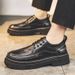 European Warm Series Autumn And Winter New Casual Men's Fashion Business Trendy Dress British Style Small Leather Shoes_vogvips.com