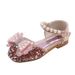 New Lady Princess Baby Girls Dance Shoes Show Shoes Single Shoes Velcro_vogvips.com