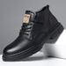 European Warm Series 2025 Autumn New Martin Versatile British Style Casual Ankle Men's Trendy Genuine Leather Cowhide Boots_vogvips.com