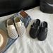 Women's Openwork Woven Breathable Closed Toe Slippers, New Summer 2026 Style, Birken Shoes, Casual Slip On Sandals._vogvips.com