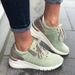 New Casual Women's Sports Shoes, Lace Up, Burnt Flower, Thick Sole, Large Single Shoe_vogvips.com