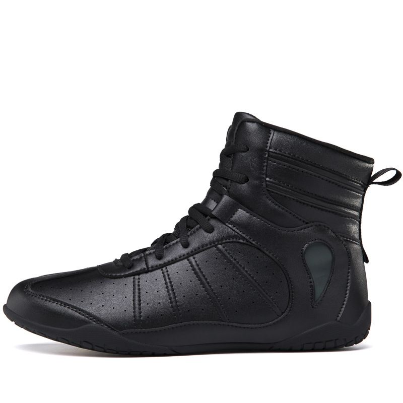 Boxing Shoes Unisex Shoes And Boxing Shoes Fighting Shoes Couples Non Slip Lightweight Sanda Training Shoes Fighting Shoes Professional Competition Shoes_vogvips.com