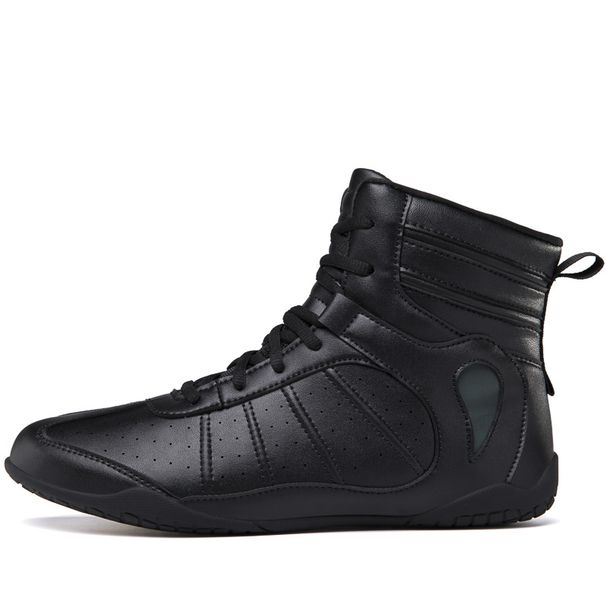 Boxing Shoes Unisex Shoes And Boxing Shoes Fighting Shoes Couples Non Slip Lightweight Sanda Training Shoes Fighting Shoes Professional Competition Shoes_vogvips.com