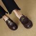 Loafers small leather loafers for women_vogvips.com