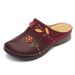 2025 Summer New Shoes Large Hollow Flower Slope Heel Women's Sandals And Slippers_vogvips.com