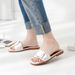 2026 New Korean-Style Outdoor Slippers, Harajuku Chic, Trendy Women's Summer Flat Sandals, Hong Kong Style Ladies' Sandals_vogvips.com