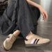 Women's Retro Flat Sports Sneakers Soft Sole Casual Shoes New Spring Style German Training White Trendy Forrest Gump_vogvips.com