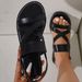 Large Size Soled Soft Top Cross Sandals Women, Fashionable Roman Shoes For Women_vogvips.com