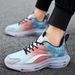 Spring/Summer Large Coconut With Mesh Breathable Casual Sports Shoes, Men's Thick Sole, Elevated Air Cushion, Dad's_vogvips.com
