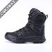Light Combat Boots Black Tiger Autumn And Winter Combat Boots Combat Boots Canvas Breathable High Top Combat Boots_vogvips.com