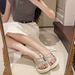 Foreign Trade Chinese-style Mid-heel Rhinestone Butterfly Platform Women, Suitable For Outdoor Wear, 2025 Summer_vogvips.com