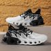 Mens Jogging Shoes 2025 Summer New Lightweight Soft Comfortable Couple Style Daily Morning Running Fitness Walking Shoes_vogvips.com