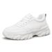 Men's Shoes Inner Height Increase Sports Casual Shoes Low-top Cowhide Surface Thick-soled Running Sports Small White Board Shoes_vogvips.com