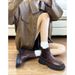 Gravity Shoe Factory Maillard New Women's 2025 New Autumn And Winter Thick Bottom Martin Explosion Street New Pipe_vogvips.com