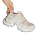Suyin's Same Paris Old Magazine~Silver White Casual Fashion Height Increasing Thick Soled Sports Shoes, Dad Shoes_vogvips.com