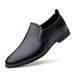 Men's Dress Low-top Lace-up Leather Shoes, Plaid Casual Leather Shoes, Loafers_vogvips.com