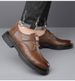 European Warm Series Autumn Winter Niche Fashion Casual Men's High-end Business Commuter Leather Soft Sole Versatile Work Shoes_vogvips.com