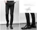 Round Head First Layer Men's Casual Front Lace-up Tooling Shoes Heightening Formal Leather Shoes_vogvips.com