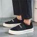 Fashion Designer Mens Suede Loafers Shoes Fashion Letter Slip On Casual Sneakers Men Comfort Vulcanize Shoes For Men Zapatillas Hombre_vogvips.com