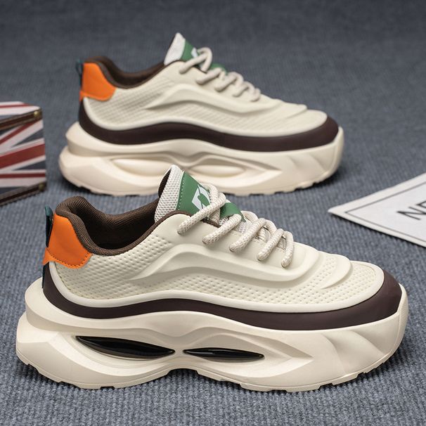 Men's Casual Sneakers Lightweight Non-Slip Dad Shoes For Daily Wear & Running | Breathable Comfortable Walking Shoes For Teens & Adults_vogvips.com