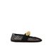 Mesh Ballet Flats For Women Summer With Embellished Patent Leather Trim Comfortable Breathable Fashionable Casual Shoes_vogvips.com