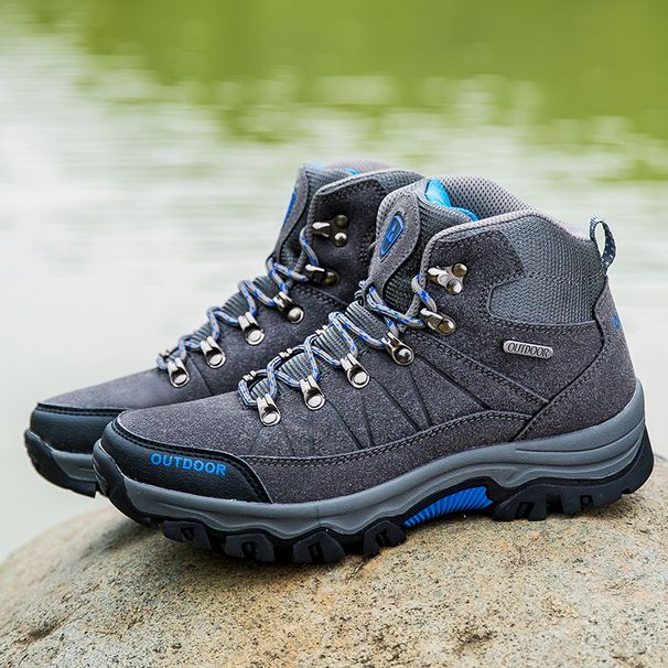 New Outdoor Casual Running Hiking Shoes Non-slip Hiking Shoes Men_vogvips.com