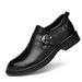 Spring And Autumn New Business Commuter Crocodile Leather Cowhide Breathable Casual Men's Shoes_vogvips.com
