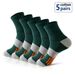 Men's Ankle With Cushion Athletic Running Socks Breathable Comfort 5 Pairs Lot Sports Sock For Men_vogvips.com