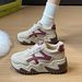 Dad Shoes Female Student Sports Running Shoes Casual Shoes Platform Height Increase_vogvips.com