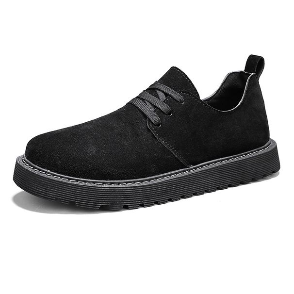 2025 Light Four Seasons Low-Top Large Size Business Casual Suede Trendy Lace-Up Men's Leather Shoes_vogvips.com