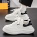 2026 Spring New Breathable White Sneakers Men's Trendy Versatile Thick-Soled Sports Casual Dad Shoes_vogvips.com