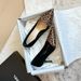 Leopard Print Pointed-toe High-heeled 2025 New Model, Stiletto Heel, Sexy And Elegant French-style Closed-toe Women's_vogvips.com
