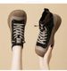 Women's Casual Sport Round-toe Lace-up Work Shoes_vogvips.com
