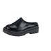 Women's plus Size Platform Slip on Sandals Wedge Heel Cross Border Style Autumn New 2025 Size 43 Comfortable Slip on Slippers for outside Occasions_vogvips.com