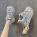 Thick-soled Petite Women, 2026 Spring Women's Shoes, Popular Trendy Casual Fashion Versatile Dad Shoes For Women_vogvips.com