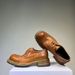 Genuine Leather Washed European And American Business Casual Brogue Round Toe Carved Wedding Shoes Men Height Increasing_vogvips.com