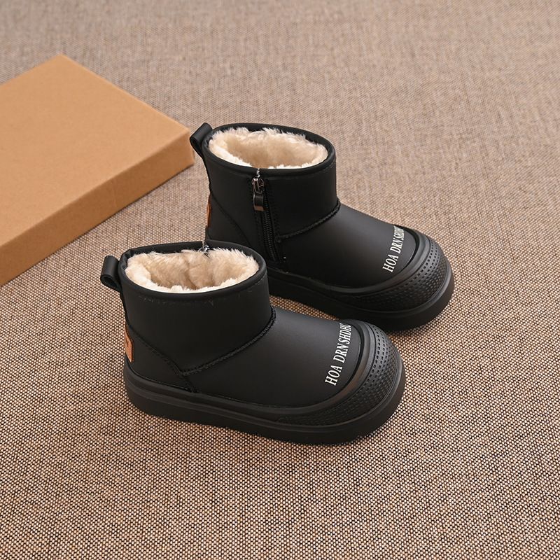 -New Short Korean-style Snow Boots With Soft Soles For Men And Women In Winter 2025_vogvips.com