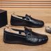 Summer New Men's Loafers Low-top Foot-fitting Lazy Shoes Men's Leather Shoes Doudou Shoes Men's Driving Shoes_vogvips.com