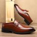 New Cross-border Business Formal Pointed Trendy Casual Versatile Leather Shoes, Comfortable Men's Shoes 215206_vogvips.com