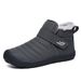 Large Outdoor Hiking Snow Boots With Winter Fleece Ulation Cotton Shoes For Middle-Aged And Elderly People, Anti Slip_vogvips.com