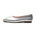 Square Head Single Shoes Women's Flat French Shallow Mouth One Pedal Doudou Shoes Gentle Soft Sole Ladyshoes_vogvips.com