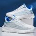 Men Running Shoes New Comfort Mesh Breathable Anti Slip Wear-Resistant Cushioning Sneakers Outdoor Sports Tennis Shoes Man_vogvips.com