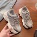 Thick Soled Dad Shoes For Women New Breathable Mesh Student Street Blasting Single Mesh Casual Red Sports Shoes_vogvips.com