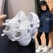 Breathable Mesh Children's White Sneakers 2026 Summer New Model For Older Boys And Girls, School Running Frame Shoes_vogvips.com