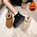 Women's Thick-soled Snow Boots, Winter 2025 New Style, Lined And Thickened Short-shaft Furry Short-shaft Cotton Boots, Loafers_vogvips.com