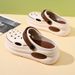 Cave For Men In Summer, Odor Anti Slip, Toe Wrapped Sandals With Soft Soles And A Poop Like Feel, Beach Shoes_vogvips.com