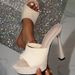 knitted Thick-soled High-heeled Sandals Women, Waterproof Platform Chunky Heel Slide Sandals, 2026 Summer New_vogvips.com