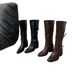 Korean Style Fashion With Belt Buckle Petite Wom, Chunky Tube Long Boots, Over-the-Knee High Heel Riding Boots For_vogvips.com
